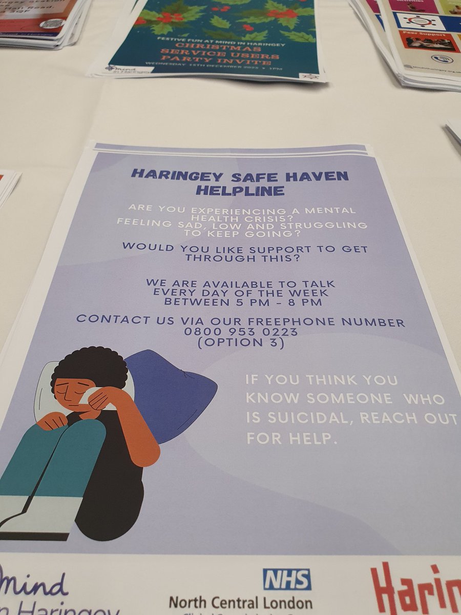 lmdasneves's tweet photo. Talking mental health at Chestnuts, clear how much need there is for support, and peer-led projects like Tottenham Talking are reaching out. Good to hear more about @MindinHaringey bereavement support especially in context of the pandemic. https://t.co/7l8JETkJJT