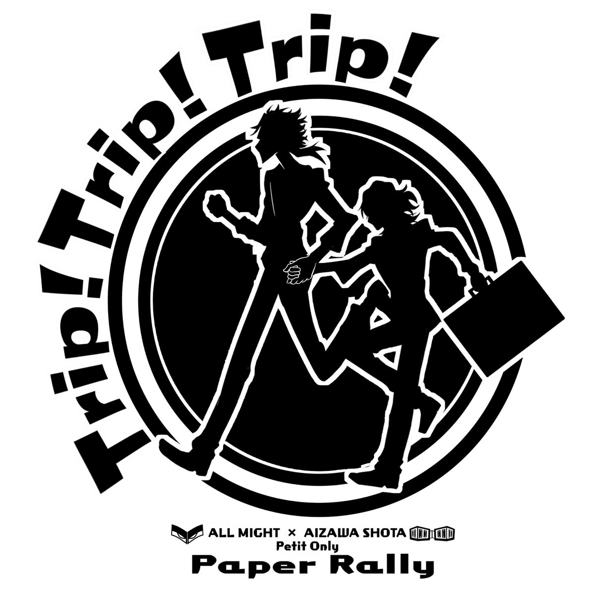 all_ai_paper's tweet photo. 【ロゴと企画名発表！】

企画名は『Trip! Trip! Trip!』

こちらのロゴが本部で配るペーパーラリーの表紙になります…！

お楽しみに✨ https://t.co/E5DXWUwrDp