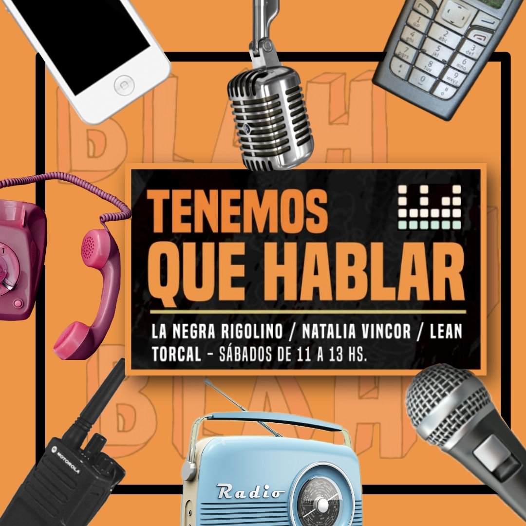 KamikazeStream's tweet photo. A las 11h llega #TenemosQueHablar para darle al blablableo más divertido del finde 🤣
➡️ #datoduro El salame más grande existe y no es tu ex; Robamaridos
➡️ #EspacioFeminati Representación en la pantalla
➡️ #Recomendatorio Lo inusual
Pegate en 💻📱 https://t.co/k34HvItCG0 https://t.co/UUEgOXYkpN