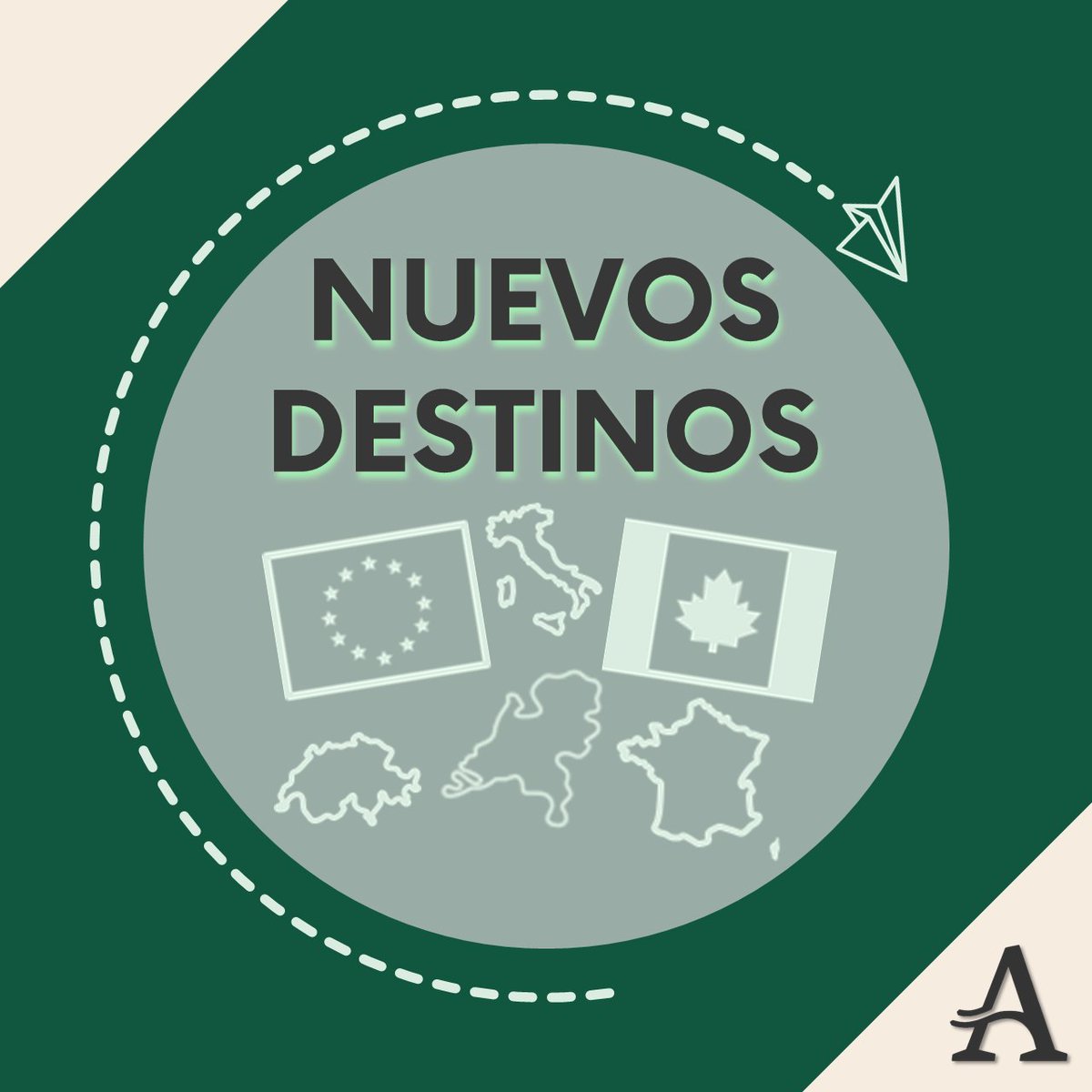 Ampliamos la oferta de universidades para las que ofrecemos asesoramiento!

A partir de la próxima promoción (VI), os ayudaremos con las solicitudes a las mejores universidades canadienses y europeas, incluyendo países como Holanda, Alemania, Francia e Italia. 
#Aditus #MaxMazin