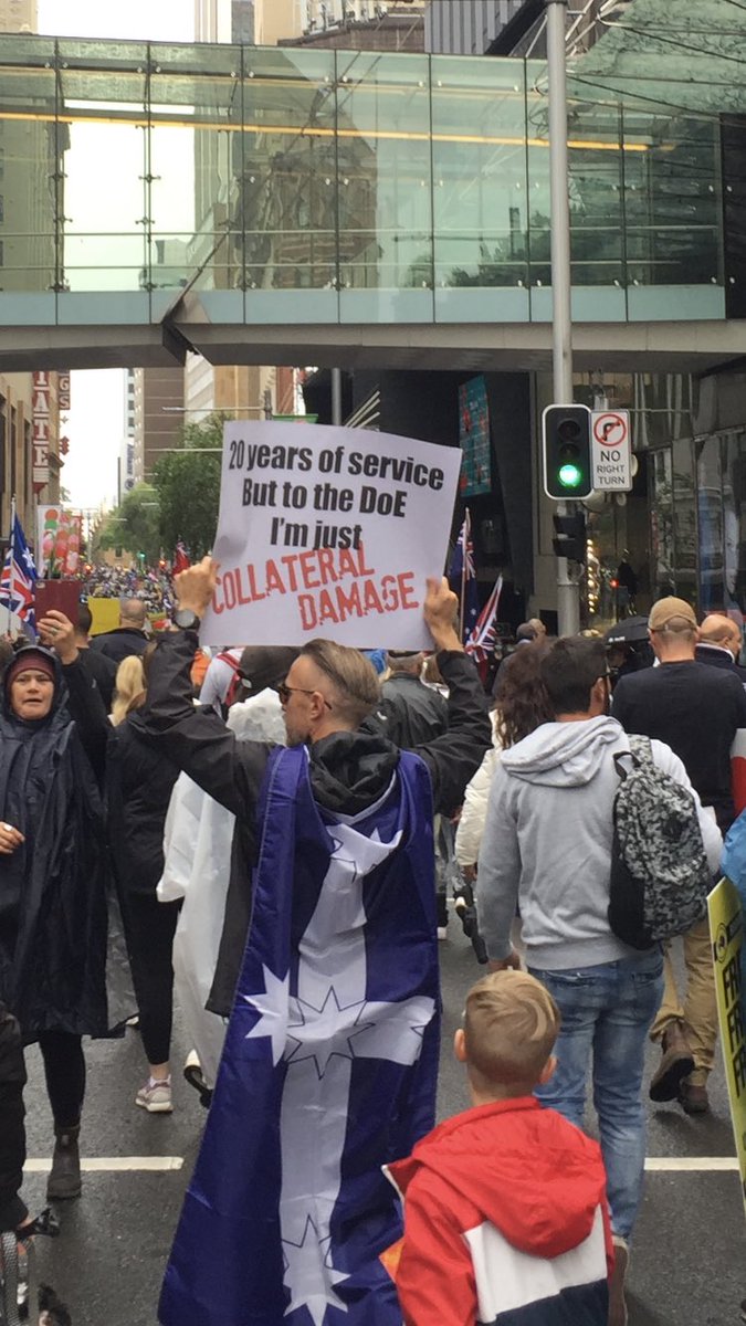 kenoconnor18's tweet photo. YES #SCOMO YOUR NATIONAL CABINET UNDER YOUR COMMAND HAS SACKED MANY THOUSANDS OF WORKERS FOR NOT TAKING YOUR VOLUNTARILY MANDATED VACCINE.
“The end justifies the means”
MILLIONS MARCH AGAINST MANDATORY VACCINATION.
#mmamv Nov27 #Sydney
#TheGreatResist https://t.co/aQiXE741rE