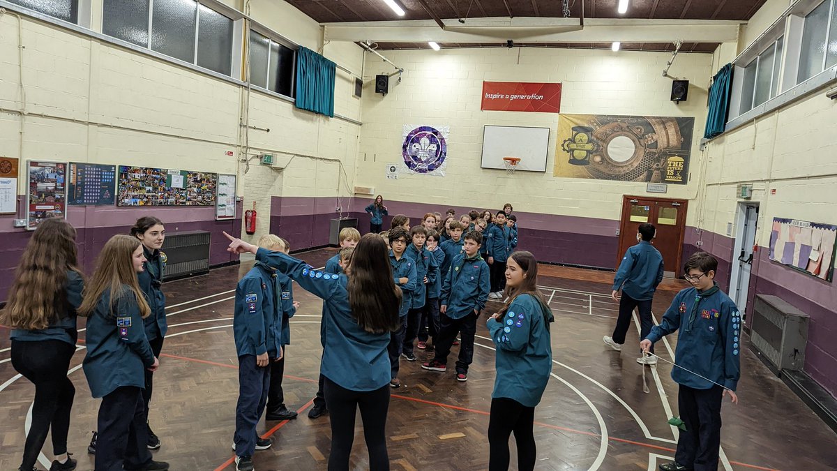 1sthooktroop's tweet photo. PLs &amp; APLs running some classic games and new ones they created for the rest of the troop last night. #iscout #skillsforlife https://t.co/MzpGW0bBr4