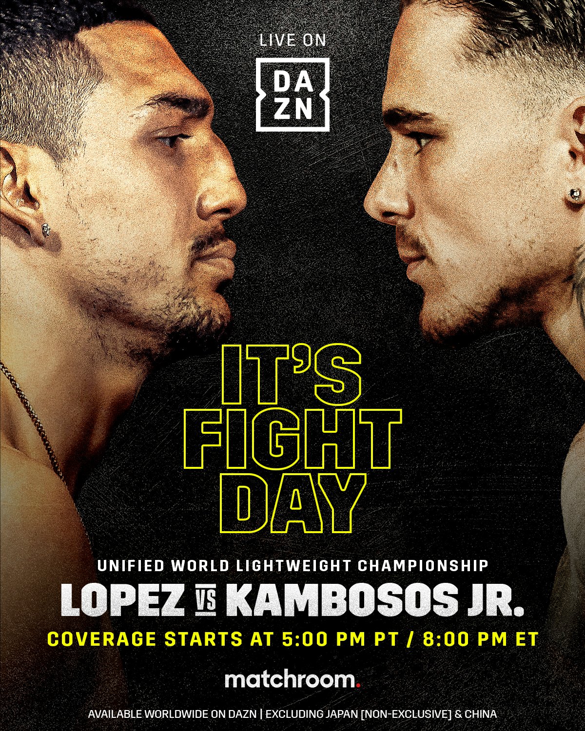 Dazn Boxing Tonight Is The Night Lopezkambososjr T Co 24oosruetw Twitter