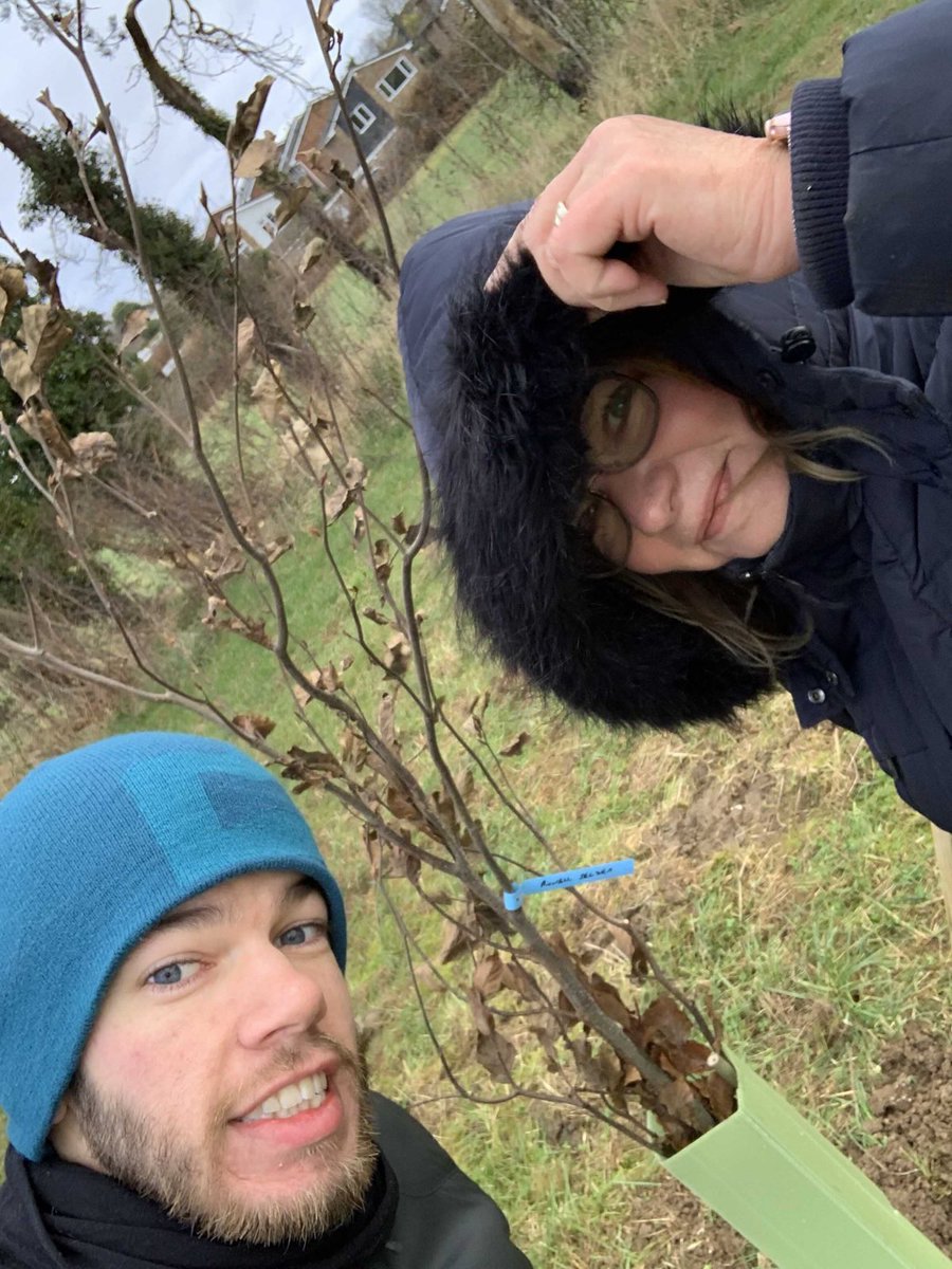 selzer_ronell's tweet photo. The Selzer family tree has been planted as part of the @clairescourt Queens canopy! What a fabulous initiative!#family #biodiversity #tree #COP26 #carbonfootprint #sontime💕💕❤️#teamclairescourt https://t.co/kb2WqxFjty