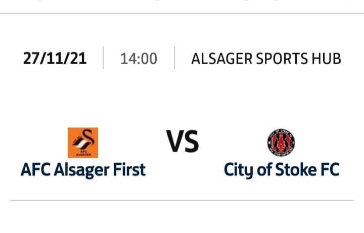 Big game for the 1st team today. Come down to the Alsager Hub and support the mighty swans!