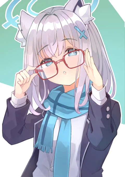 メガネシロコ #ブルアカ 