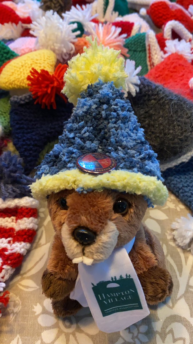 Beaver 🦫 Hat Central! I can’t possibly chose which are going on the Beavers &amp; which are going to make up the Garland every single one of them is brilliant &amp; just so full of character, so I’ll be closing my eyes and picking the first 50 for the Beavers thank you again everyone