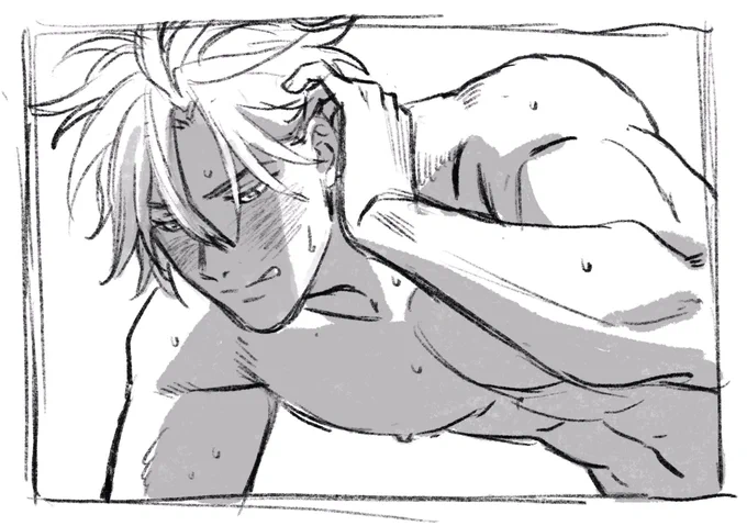 @toukenBLTL 攻めの攻め顔描いたー! 