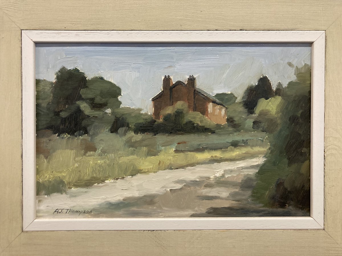 peterdavis_art's tweet photo. Just back from an inspirational talk by artist #AlanJThompson on ‘painting from observation’. His exhibition of plein air landscapes is on @StockportWMAG until 15th Jan 2022 - go see (it’s free)! 🎨🖼 https://t.co/XzAwEj68sd