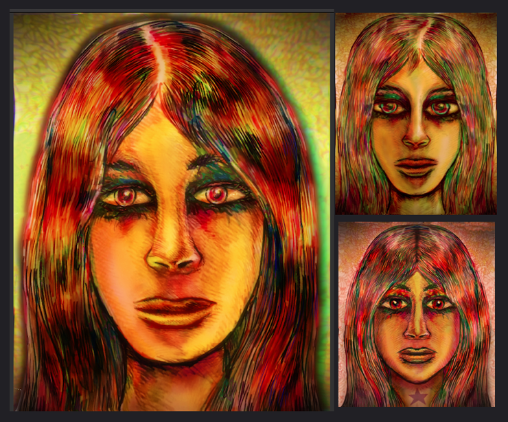 art_bronx's tweet photo. New #NFTdrop today on @OpenSea: The sisters Minuette, Manajorie + Minutia https://t.co/ctX9QQaikT #nftart #digitalart #nftartist #buynfts #nftcommunity #art #nfts #cryptoart #nftcollector #d #artist #crypto #colorfulfaces #nftcollectibles #cryptoartist #artoftheday #nftdrop #nft https://t.co/43lKCzIu1t