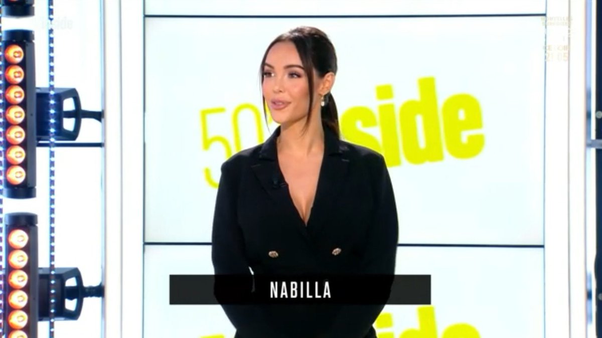 emilie_cha42's tweet photo. Ma beauté comme on est fière de toi 🙏🏻 de ton parcours ❤️ je t’aime 💕 @Nabilla   dans #50minuteinside avec @nikosaliagas  trop belle 🥰 https://t.co/55fsIS14qh