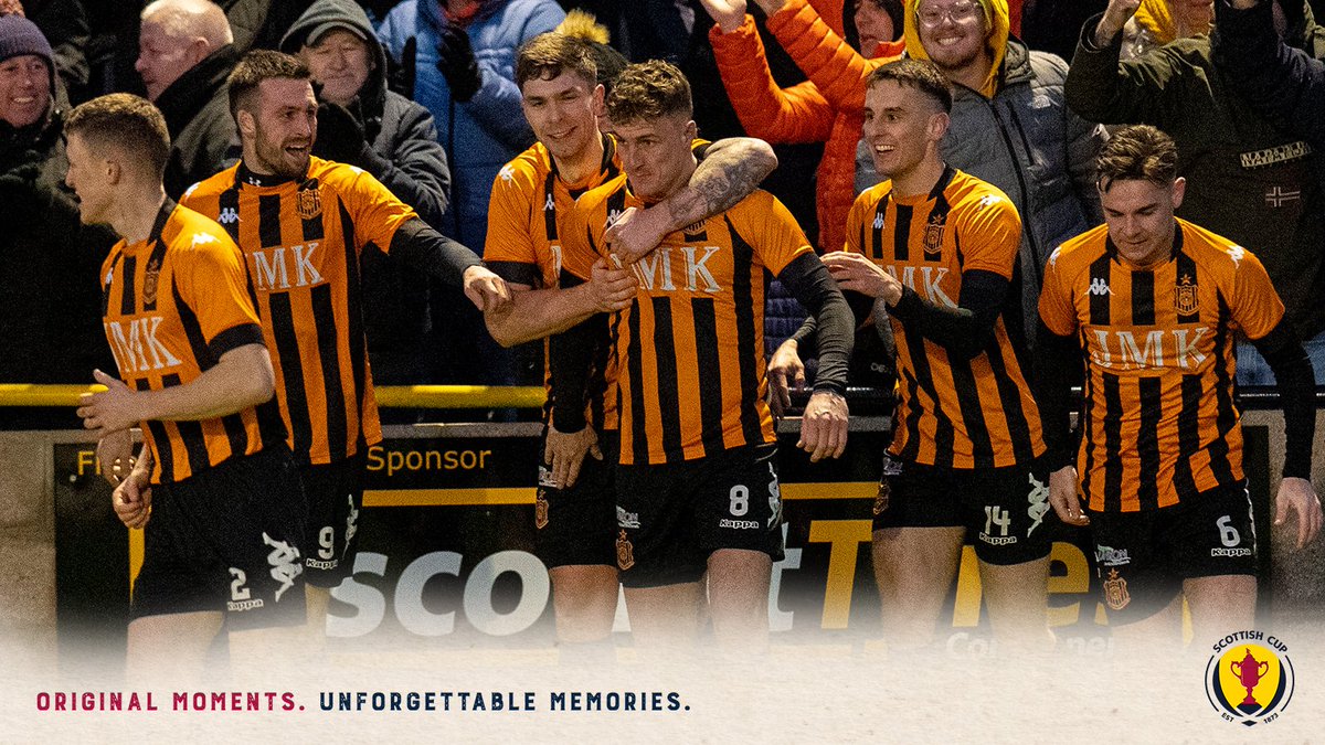 ScottishCup's tweet photo. Auchinleck Talbot love the Scottish Cup! They defeated Hamilton Accies to win their place in Monday's Fourth Round draw.

#ScottishCup https://t.co/Jgu40R9iyO