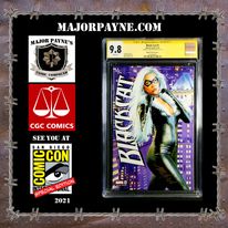 majorpaynecc's tweet photo. Are you attending #SDCCSE? Come check us out at Booth #1010 Major Payne Comics Compound. We're here for all your collectible comicbook needs. #DC #marvel #IDW and MORE! #comicbooks #CGC #Investment #collections Curious to see more head on over to our website. https://t.co/D5GfOtHhkM