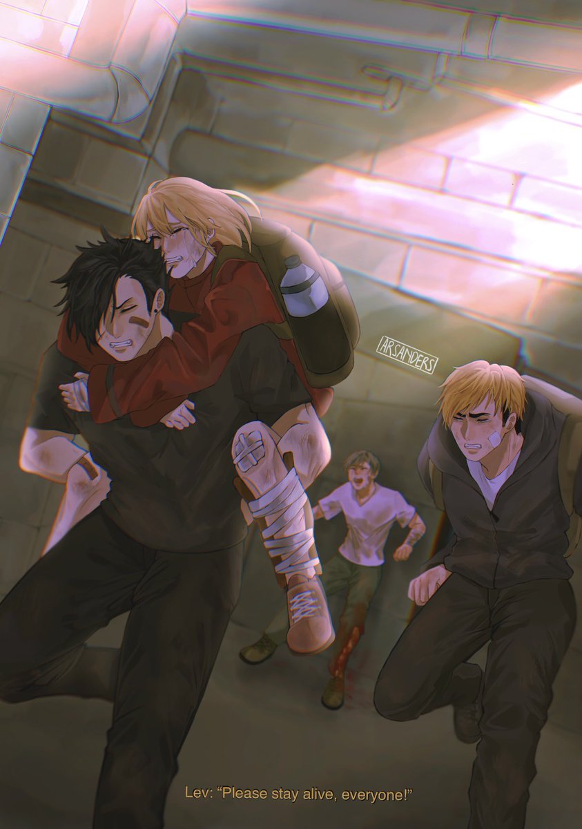 My full piece for <a href="/apocalypsezine/">HQ Apocalypse Zine</a> 💀 so many heartbreaking contents! Leftovers open until ✨December 15th ✨
#Haikyuu #kuro #yachi #atsumu