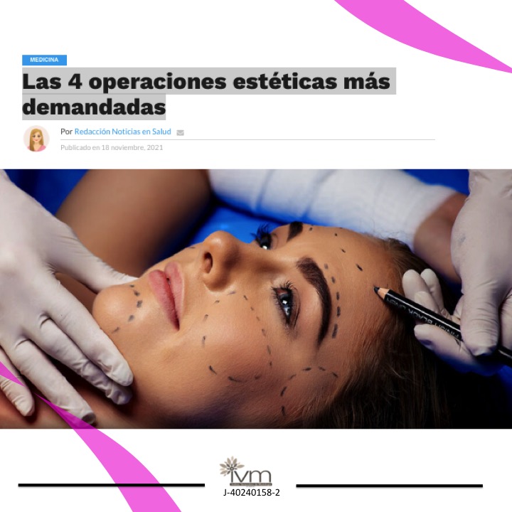 Las 4 operaciones estéticas más demandadas 2021 --> bit.ly/3rcVFOj