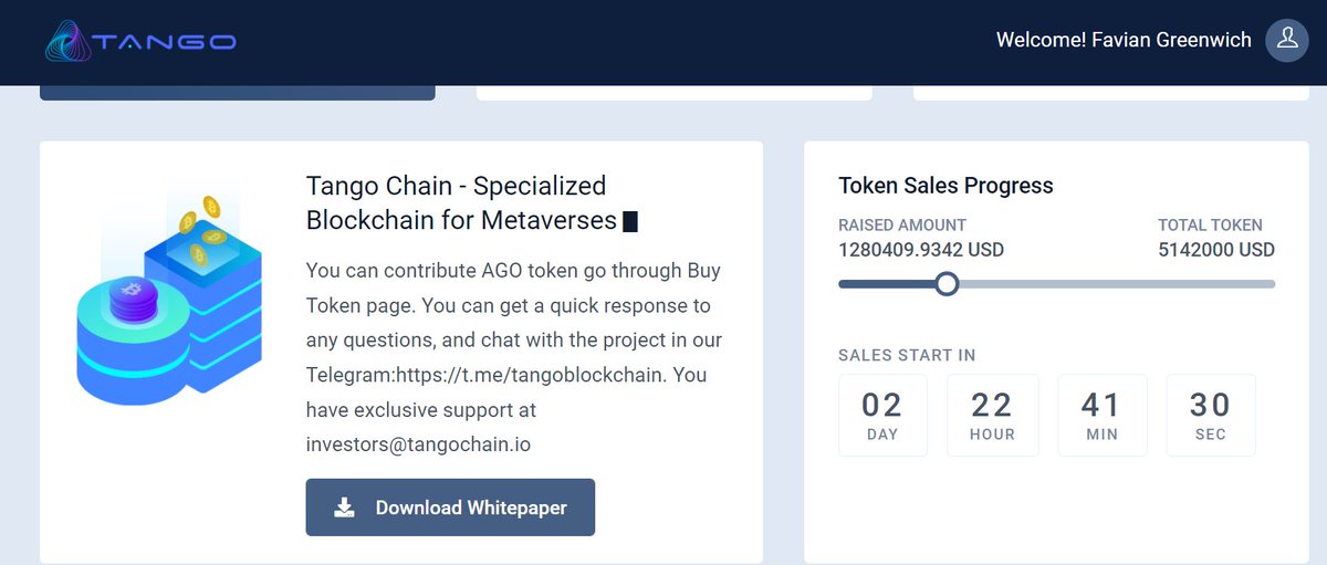 TANGO - Specialized Blockchain for Metaverses tweet media