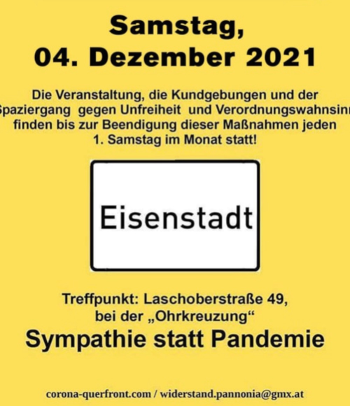msulzbacher's tweet photo. Nicht ganz unerwartet macht die FPÖ nun Werbung für eine kommende Demo der Corona-Querfront rund um Gottfried Küssel. #Normaleleute https://t.co/obeE8sgIPX