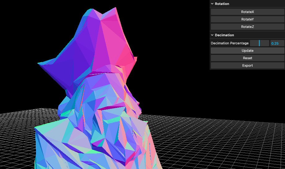 AndrewASink's tweet image. The 3D Low Poly Generator is now live! Create and export a low poly masterpiece of your very own, no software or coding required!

Try it yourself: andrewsink.github.io/3D-Low-Poly-Ge…