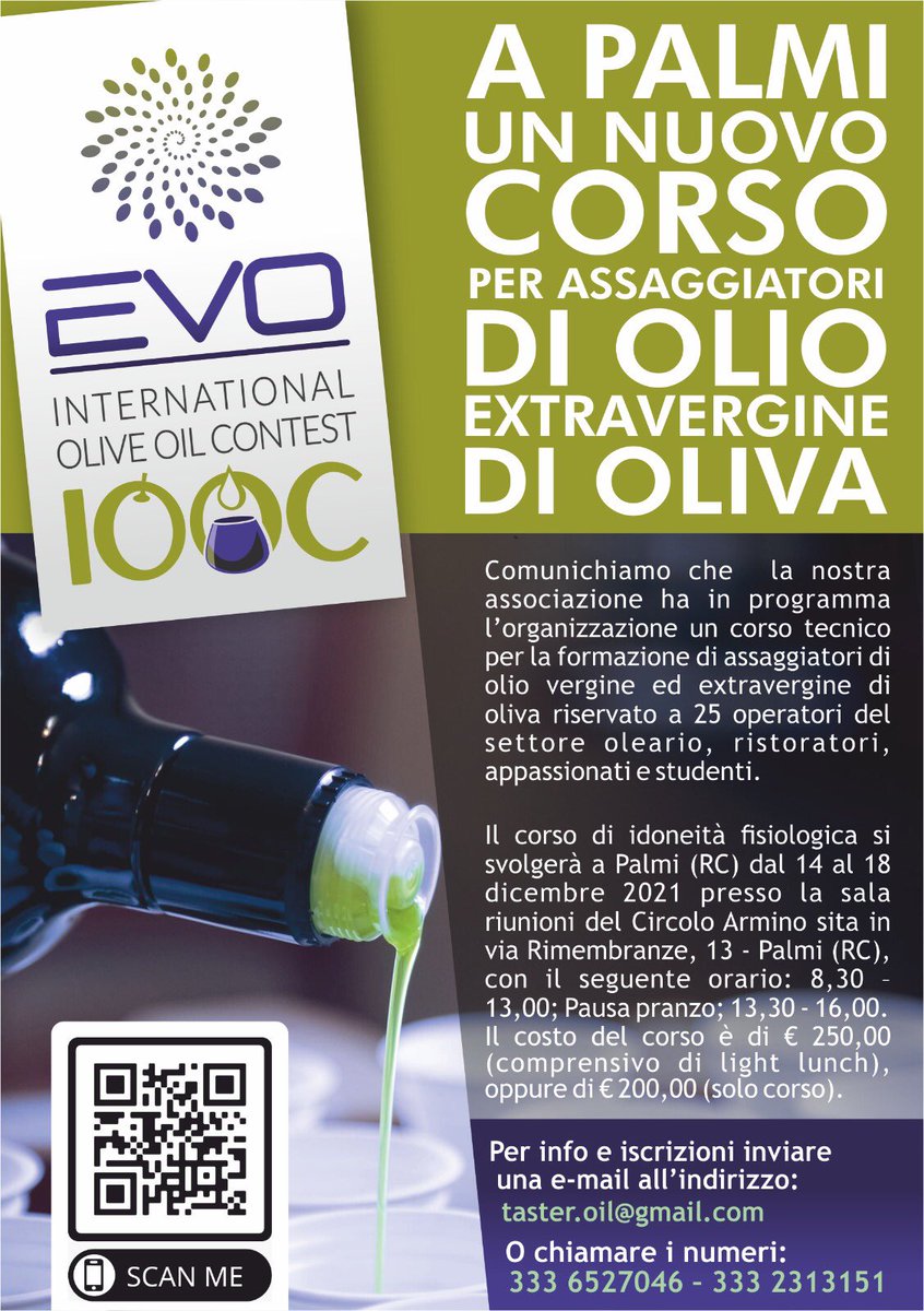 EvoIooc's tweet photo. La formazione dell’Academy di EVO IOOC Italy continua…
#evoioocc #evoioocitaly #antoniolauro #academy #formazione #corsi #assaggiatori #evoo #olioevo #allyouneedisevoo https://t.co/jQXB2RSlr7