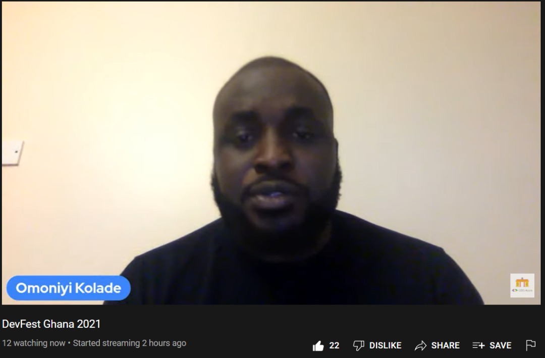 GDGAccra's tweet photo. We are glad to have @Kolas_way, the CEO of @getSeerBit share the amazing products the company is building to make payment easier for businesses. π€©
#DevFest2021 #DevFestGhana #SSA https://t.co/rohlWru0Rz