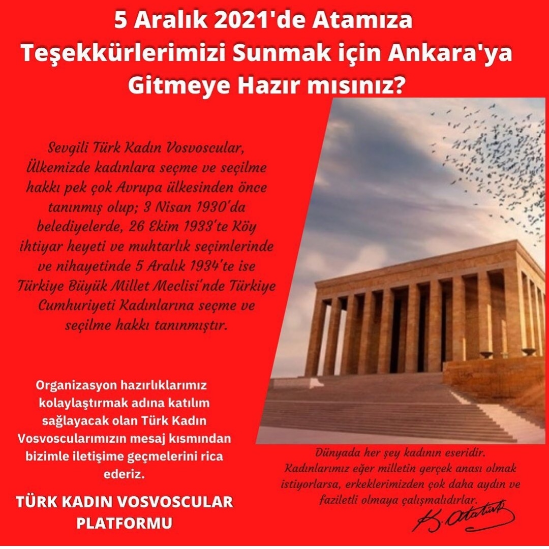 Türk Kadın Vosvoscular olarak 4-5 Aralık tarihinde Ankara'dayız... 

#vosvos #beetle #bug #aircooled #vwclub #vwclassic #fusca #kafer #vwbug #volkslove #kamp #voskamp #camping #t2 #type2 #vwcamper #vwt2a #vwt2b #vosbus #vwbus #vwbeetleclassic #vwkäfer #vosvossevdası #turkkavos