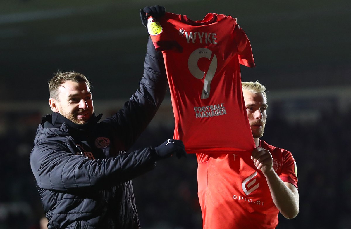 A win for Charlie Wyke 👏

#EFL | <a href="/LaticsOfficial/">Wigan Athletic</a>