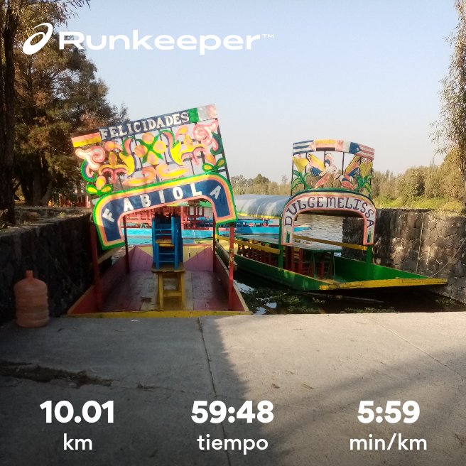 CsarEfrain's tweet photo. #Hoyyasecorrio 🏃♂️ #parquexochimilco #nikerunclub
#AsicsMéxico #asicstrainingprogram
#Templorunner #YoElegiCorrer #manicomiorunner #Sumandokms 🏃♂️ 🏃♂️ 🏃♂️ #Runkeeper #corrersana https://t.co/Qxhtfa4AQY