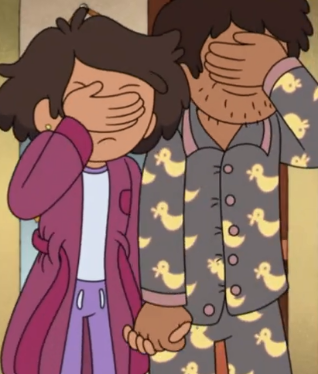 kyoryuv's tweet image. AMPHIBIA SPOILERS

THE WAY THEY JUST GRAB EACH OTHER'S HANDS AS SOON AS ANNE LETS GO? MY HEART