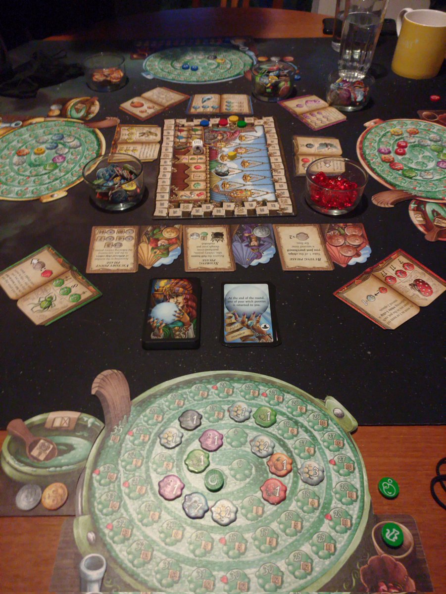 I think Quacks (+ herbs witches) might actually be the perfect game! #boardgames