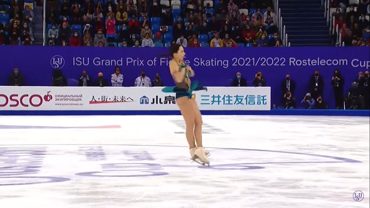 LIZA!! ❤️⛸️149.13/229.13🥈#RostelecomCup2021 #GPFigure