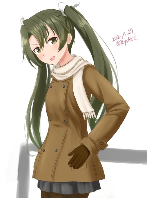 5分遅刻した(2h)
※少し調整して再掲載ですスイマセン

#艦これ版深夜の真剣お絵描き60分一本勝負
#艦これ版真剣お絵描き60分一本勝負_20211127
#瑞鶴進水日 