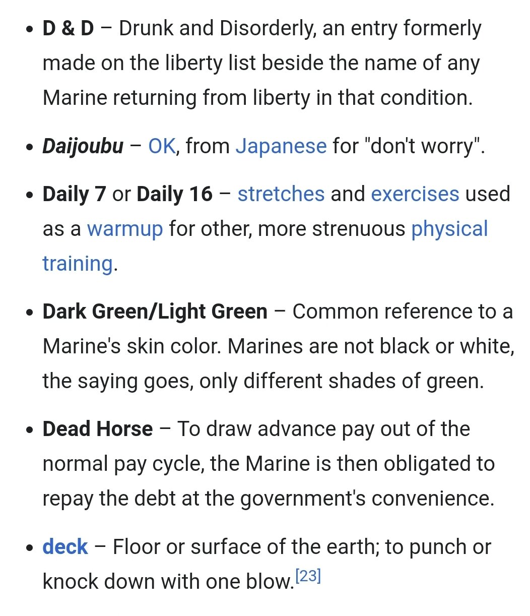 Mssn65 アメリカ海兵隊のスラングに ダイジョウブ ってのがあって そのままの意味で使われるらしい T Co Bxdaydaq8o Twitter