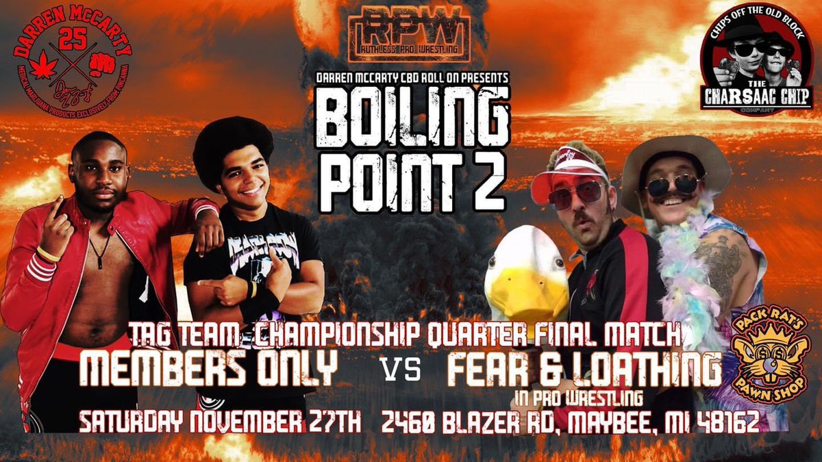THEKenUrban's tweet photo. Pinky’s up Muchachos cuz today is the day that Fear n Loathing in Pro Wrestling awakes from a massive slumber we didn’t know we were slumbering like Godzilla but not and in a wrassln ring..we prolly won’t  kill anyone like him it’ll b a blasty blast so come to @RuthlessPro419 https://t.co/yOBxFaBVCq