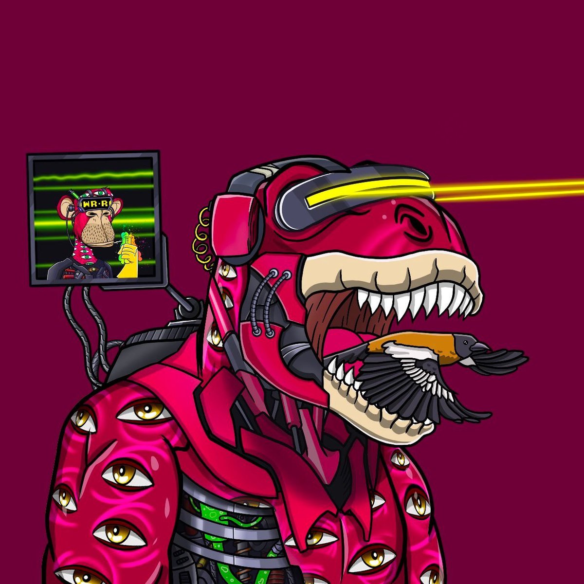 Gm my fams <a href="/metasaurs/">Metasaurs by Dr. DMT</a> ,
I need 1k followers, if we GMI, we GMI together !
🔁and ❤️ to get follow from me.
 don´t worry im not giving away BAYC lmao 
Just wanna prove how big our community is! 
Buy, delist and hodl.
#BuyMetasaurs #Metasaurs #RAWR opensea.io/collection/met…