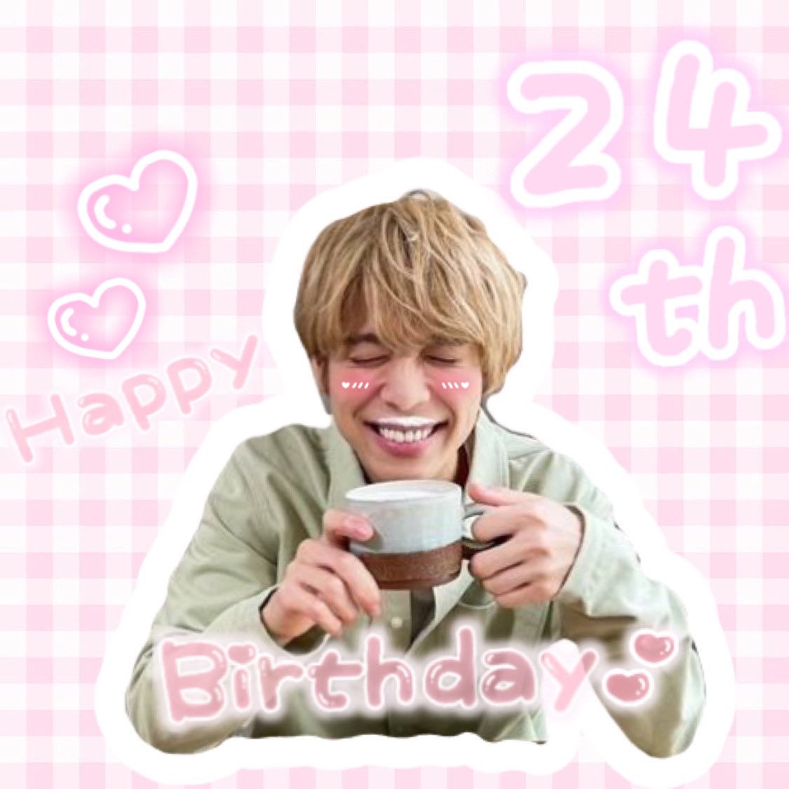 Matsu___monpi's tweet photo. だいすきな松島さんお誕生日おめでとう🎂💚
松島さんの笑顔を見ると凄く幸せな気持ちになれます！これからも松島さんが幸せで笑顔溢れる毎日になりますように🥰🎶
#松島聡24thAnniversary #松島聡誕生祭 #松島聡誕生祭2021 #SOGOODDAY #松島聡生誕祭 https://t.co/qenGD53Yg0