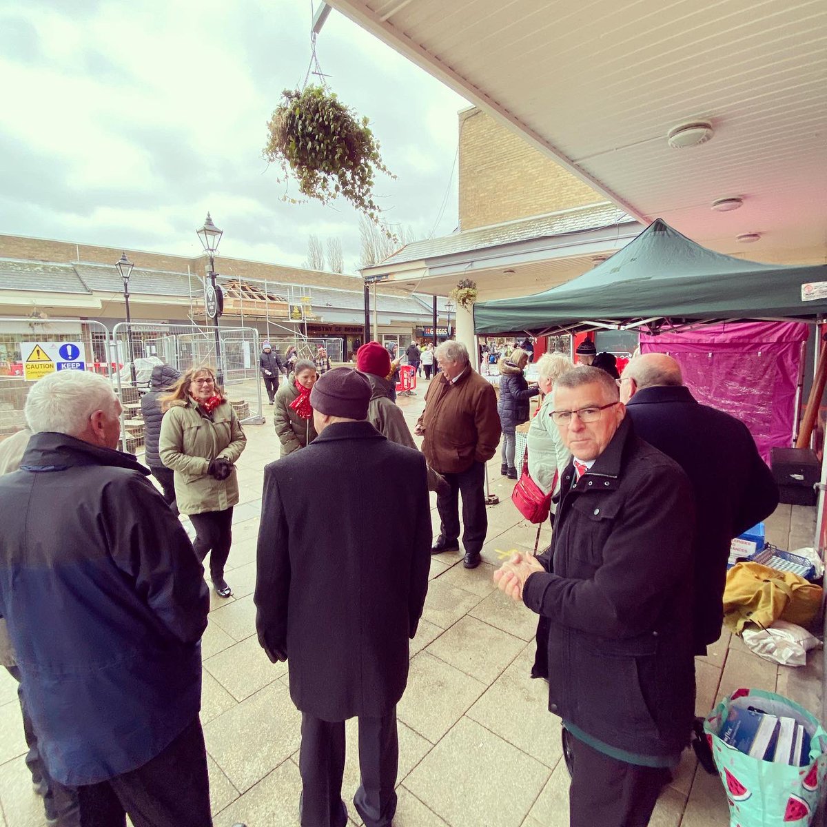 A cold but very enjoyable morning singing at Christmas In Coalville 🎅🏻🎄
