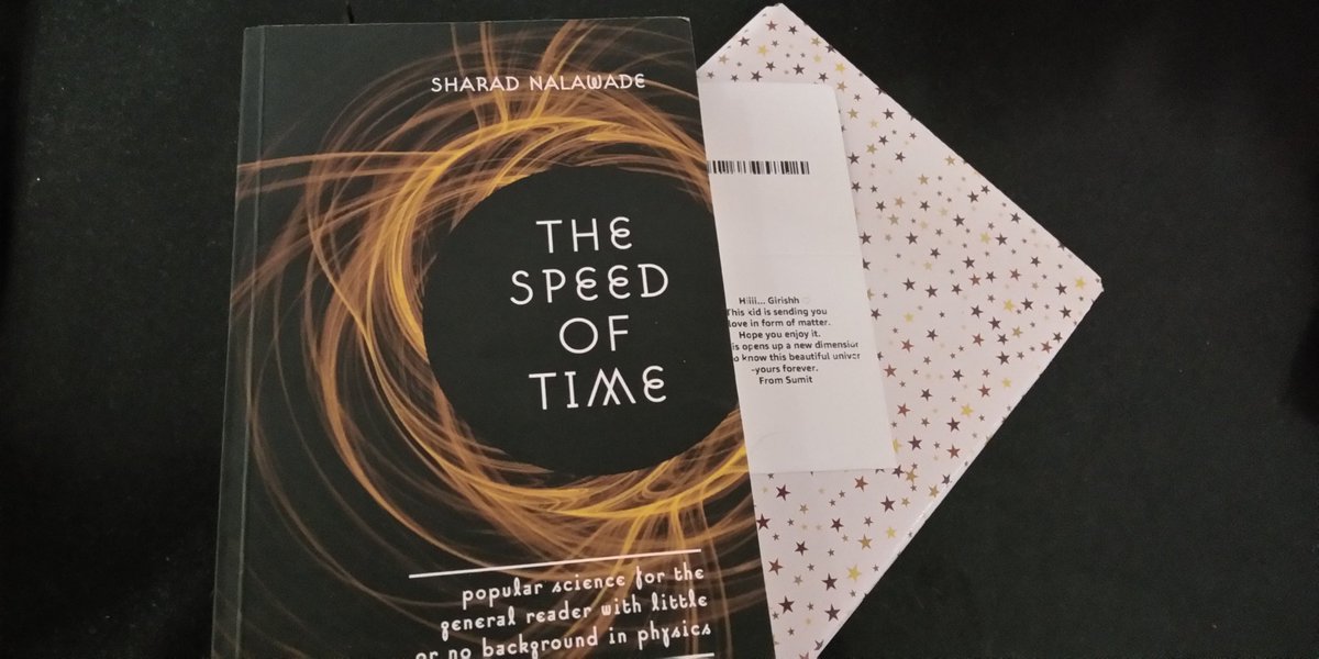 alienhunterrrr's tweet photo. my friend gifted me this a very fascinating book & I'm excited for this intriguing experience ! I've always been keen to know this quantum world & i don't think there's any best way to start with than with this. #speedoftime @intoxillectual https://t.co/wNvwrDSS3X