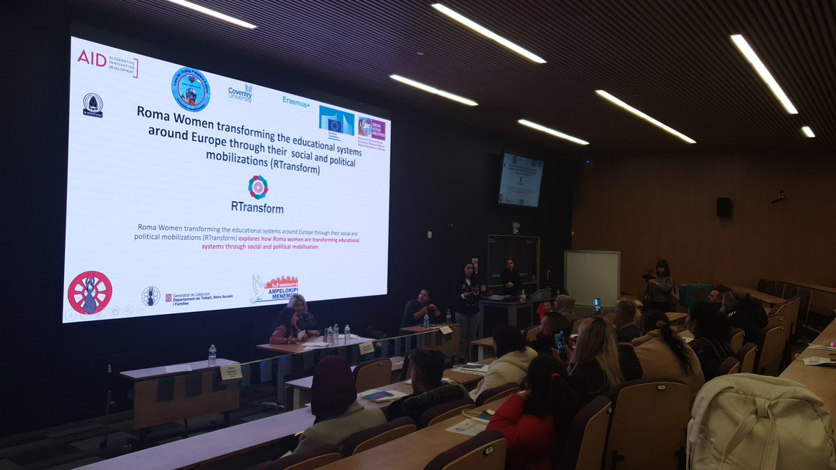RosaSenCis's tweet photo. Not even this snow storm stopped 25 Roma women from attending the #RTransform @RTransformeu #RomaWomens #Gathering. 3 generations talking about the power of education.  #slovak #Roma changing the narrative. https://t.co/dnvdYnCjY9