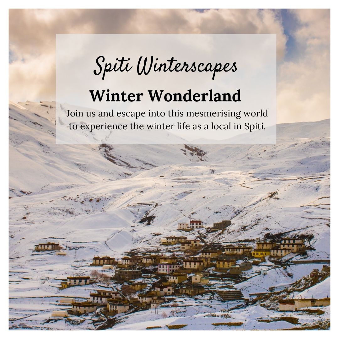 SpitiEcosphere's tweet photo. Escape into the #Winter Wonderland of #Spiti with us! 

Imagine a life cut-away from the mundane routine of life, from network signals and the constant pinging of cellphones or the swooshing of mail in your inbox. https://t.co/U8S3msY4Y6