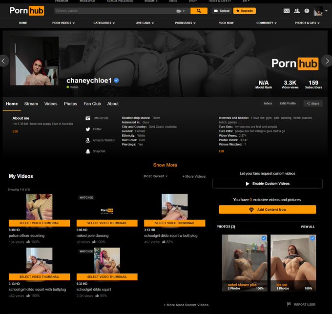 come check me out on my pornhub search : chaneychloe1 press members then search chaneychloe1 #porn #pornhub<a href="/tag/followme"class="tags"><span>#followme</span></a><a href="/tag/sex"class="tags"><span>#sex</span></a><a href="/tag/porn"class="tags"><span>#porn</span></a><a href="/tag/asshole"class="tags"><span>#asshole</span></a><a href="/tag/ass"class="tags"><span>#ass</span></a><a href="/tag/pornhub"class="tags"><span>#pornhub</span></a><a href="/tag/hub"class="tags"><span>#hub</span></a>