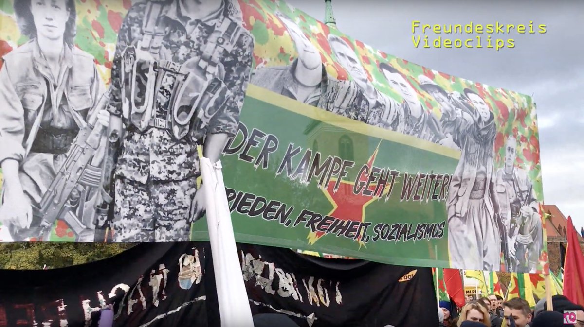 Unser Video:
Keine Verfolgung von Kurd*innen! Weg mit PKK-Verbot u Paragraf 129! (<a href="/RoteHilfeeV/">Rote Hilfe e.V.</a>)
youtu.be/YZMuQ-gmldA

Demo Stoppt den Krieg - Solidarität mit #Rojava

Berlin, 2.11.19
#VerbotAufheben #B2711 #DelistPKKnow 
<a href="/verbotaufheben/">Verbot Aufheben</a> <a href="/RoteHilfe_ffm/">Rote Hilfe Frankfurt am Main</a> <a href="/RoteHilfeKiel/">Rote Hilfe OG Kiel</a> <a href="/RoteOg/">Rote HILFE OG - AUGSBURG</a>