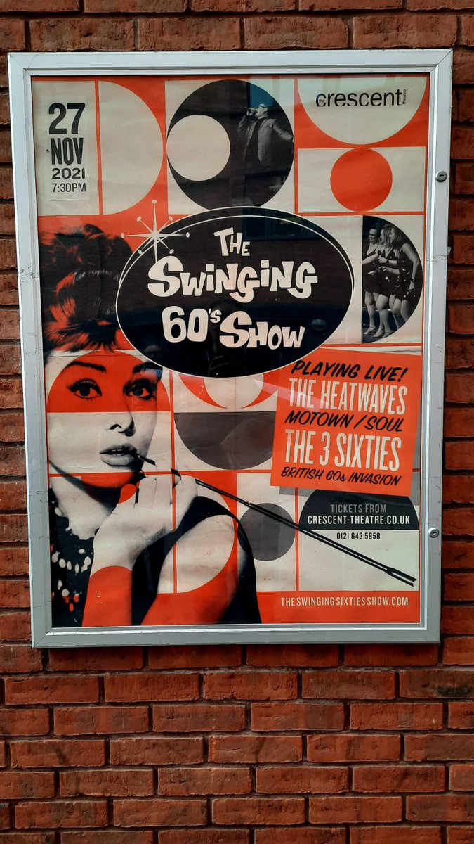 Tonight folks <a href="/crescenttheatre/">Crescent Theatre</a> show time 7:30 tickets available!