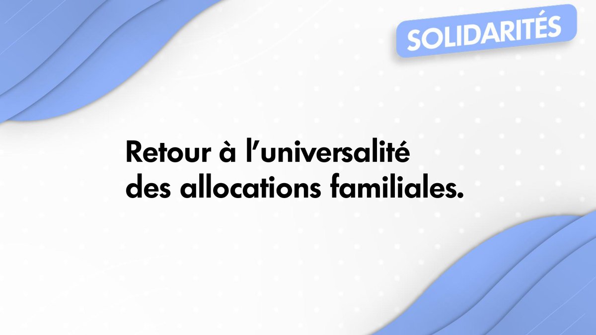 UDI_off's tweet photo. #Natalité : l’@UDI_off portera l’universalité des allocations familiales dans son projet aux #législatives après son adoption par le #CNUDI à 88% ! https://t.co/kfquthnoSm