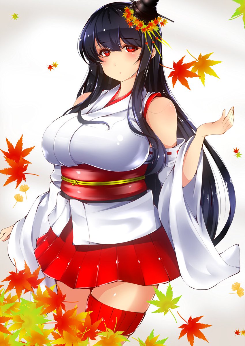 扶桑(艦これ) 「数か月ぶりのお絵描き
#艦これ 」|エンのイラスト