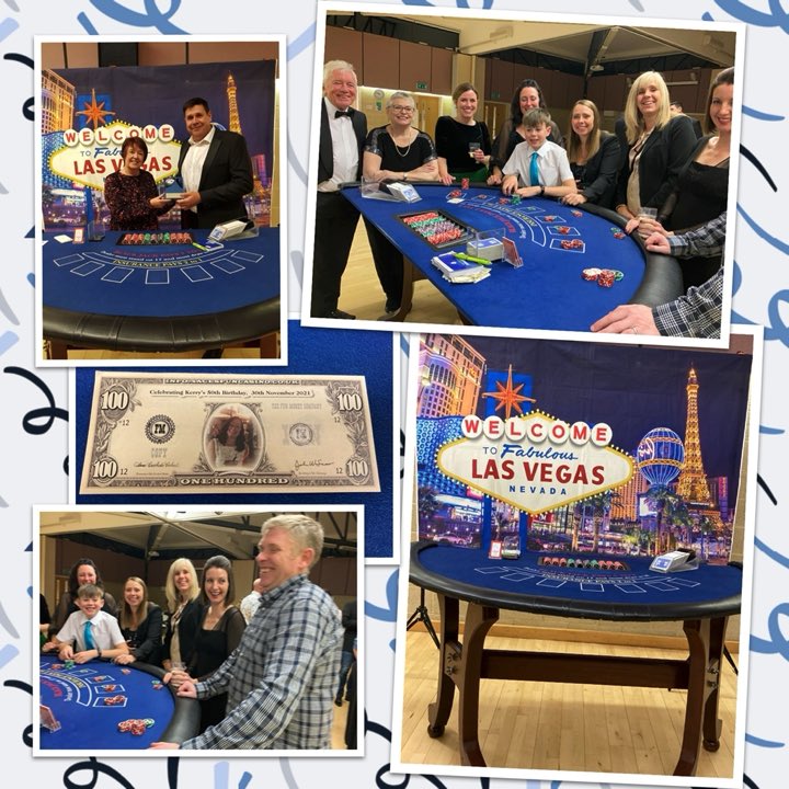 4acesfuncasino's tweet photo. ♥️♣️♦️♠️ A 50th Birthday Party held at Poringland Community Centre for Kerry.. such a laugh, great food, good company &amp; lots of friendly competition between the blackjack/roulette tables…Trophy 🏆 Winner was🥁Steve 🥁 
A great evening.. #casinofun #funentertainment #lovewhatwedo https://t.co/eBaee7hK5A