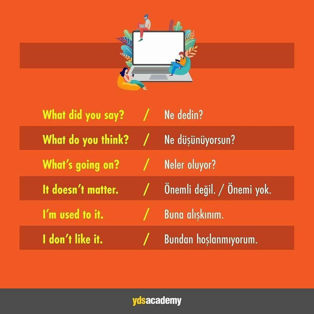 ydsacademytr's tweet photo. Kendini ifade edebileceğin basit kalıplara birlikte göz atalım. 🤓🤨
#ydsacademy #dilkursu #ingilizcerehberin #ingilizcepratik https://t.co/Nb1Y4ciSjQ https://t.co/OPXSpbAWQX