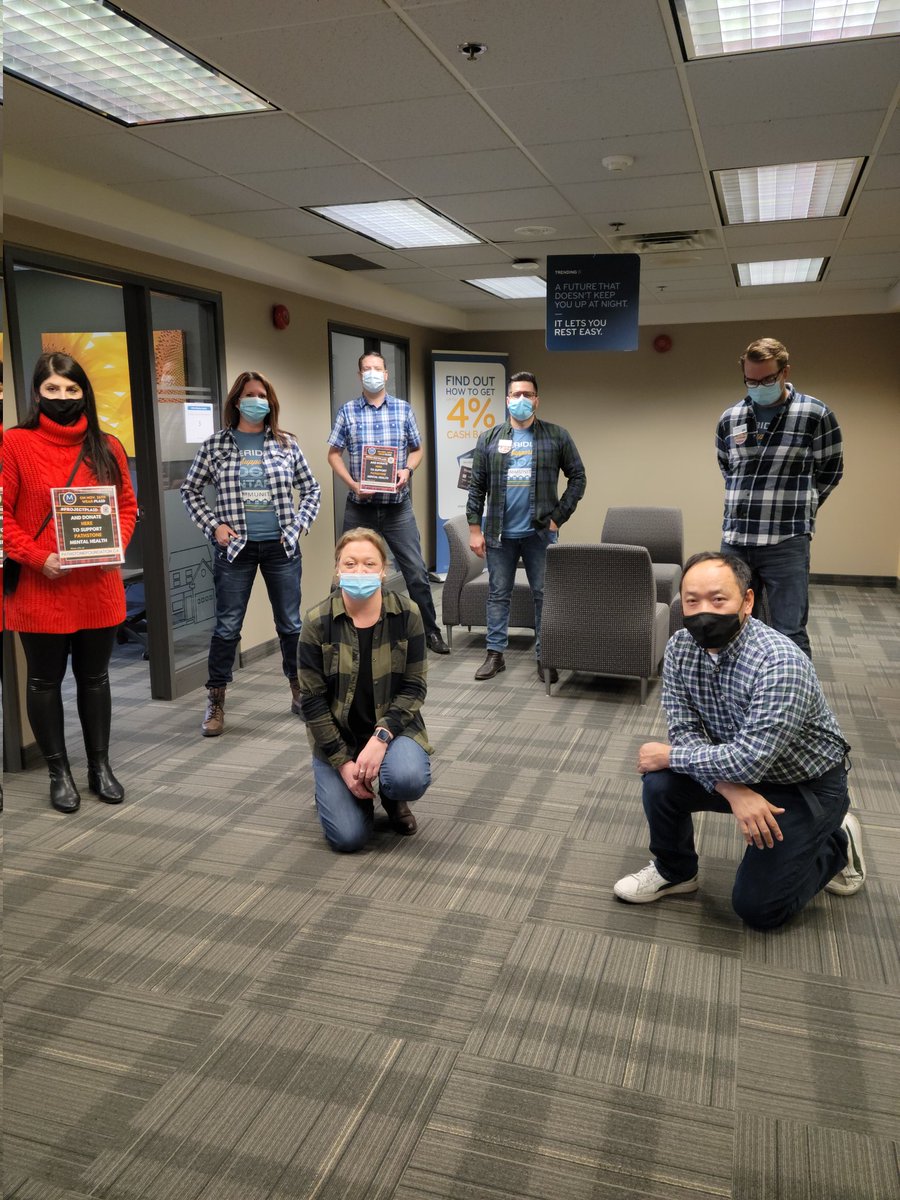 Today #boominBeamsville wore plaid! Raising awareness for Children's Mental Health.  Still time to donate, please drop by any Meridian Credit Union or at Pathstone. #dropthestigma #kidsmatter @PathstoneMH <a href="/MeridianCU/">Meridian CU</a>