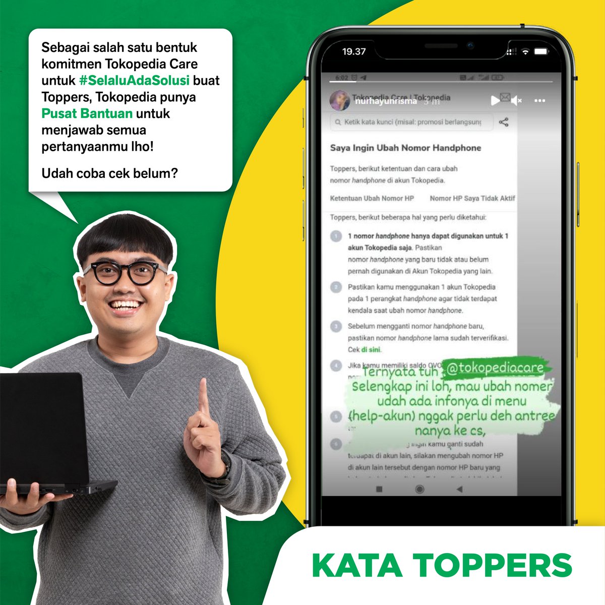 TokopediaCare tweet media