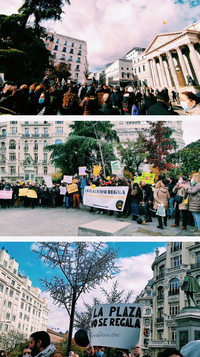 NO DEJEMOS DE LUCHAR #DefensaTurnoLibre 
#laplazanoseregala 
#opositoresenlucha