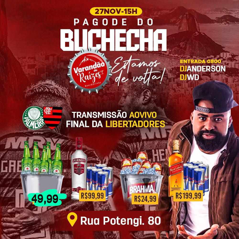 chemfesta's tweet image. BOA TARDE HOJE ESTAREMOS FUNCIONANDO MODO BAR NORMAL E COM TELÃO PARA TODOS VCS VER O JOGO A FINAL DA LIBERTADORES FLAMENGO X PALMEIRAS ENTÃO NÃO FIQUEM DE FORA VENHAM SE DIVERTIR COM A CAMISA DO SEU TIME #VARANDÃODARAIZES #ESTAMOSDEVOLTA #MODOBAR